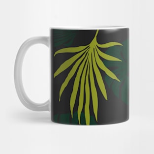 Monstera Leaves Pattern Mug